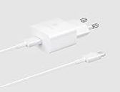 Samsung Galaxy Travel Adapter 15W with C2C Cable 1m Length - White