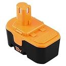 Upgraded 3600mAh P100 Replacement for Ryobi 18V Battery ONE+ P100 P101 ABP1801 ABP1803 BPP1820 Cordless Power Tools