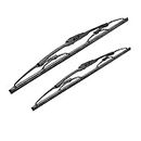 Decode metal wipers windshield blades for Ritz (D-22, P-16) (Set of 2 Pcs).