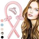 SHEGATO Heatless Hair Curlers For Long Hair, No Heat Silk Curls headband, Soft Foam Hair Rollers, Wave Formers Hair Curlers, Curling Ribbon and Flexi Rods for Natural Hair to Sleep In Overnight
