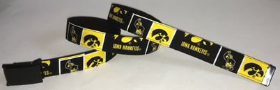 Universidad de Iowa Hawkeyes CINTURÓN NCAA Fanático Game Gear College Alumnos Equipo Shop Nuevo