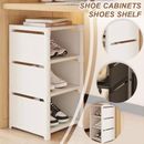 Shoes Rack Organizer Storage Plastic Shoes Standing Cabinet Shoe Pairs ღ U4E4