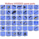 Walkera V450D03 ersatzteile propeller motor servo getriebe ESC Empfänger achse Rotor clip rahmen