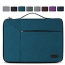 Laptop Sleeve Case 15.6 Inch Briefcase Waterproof Shock Resistant Laptop Cover Bag for 15-15.6 Inch MacBook Air/Pro, HP, Dell, Lenovo, Asus Notebook