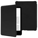 ZXA Case for 6.8" Kindle Paperwhite (11th Generation-2021) and Kindle Paperwhite Signature Edition,Kindle Paperwhite Case 11th Gen, Light Shell Cover with Auto Wake/Sleep, Black