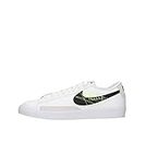 Nike Men's Blazer Low MR Basketball Shoe, White Black Volt Summit Whitesail, 7.5 UK