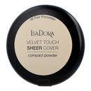 IsaDora Velvet Touch Sheer Cover Compact Powder - 40 Fair Porcelain 10g