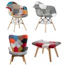 Patchwork Dining Chair Sloane Harper Lounge Chair Scandinavian Various Designs