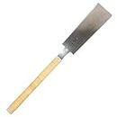 SUIZAN Japanese Pull Saw Hand Saw 9.5 Inch Ryoba Double Edge for Woodworking
