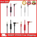 Replacement Audio Cable Cord Wire 2 Male Heads for Beats Solo HD Studio Pro Mixr