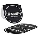 Hudson Hi-Fi Three Pack Record Mitt Anti Static Record Cleaner & Handler - Record Player Accessories with Soft Microfiber Material for Safe Easy LP Handling and Avoiding Dirty Fingers
