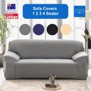 Sofa Cover 1 2 3 4 Seater Stretch Couch Covers Lounge Slipcover Protector AU