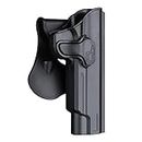 1911 Full Size Holster 5 inch, OWB Holsters for Colt 1911 / Elite Force 1911 / Kimber 1911 / Rock Island Armory 1911 / Springfield 1911 - Index Finger Released | Adjustable Cant | Autolock -Right Hand