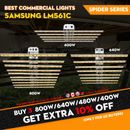 Phlizon BAR8000 6500 LED Grow Light Strip bars Sunlike Full Spectrum Indoor Grow