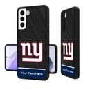 New York Giants Personalized EndZone Plus Design Galaxy Bump Case