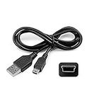 REYTID Mini USB Charging Cable Compatible with Garmin Sat Nav - Replacement Battery Charger Lead Wire Data - Satellite Navigation In Car