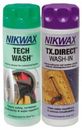 Nikwax Tech Wash & TX Direct Twin Pack Cleaning Waterproof Outdoor Clothing