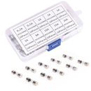 100pcs Electrical Glass Fuses Assorted Kit for Home Appliances and Gadgets