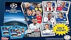 Topps d105692-de – Adesivi da Collezione Champions League Starter Pack 2016/17, Album e 20 Adesivi