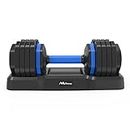 OCACA 5 in 1 Adjustable Dumbbell - 55lb Single Dumbbell with Anti-Slip Handle, Fast Adjust Weight by Turning Handle with Tray, Exercise Fitness Dumbbell Suitable for Full Body Workout