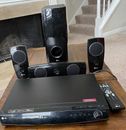 LG LHT854 DVD Home Surround Sound Theater System Completo con Control Remoto PROBADO