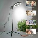 Ring Light LED Studio Photo Video Dimmable Make up Lamp With Tripod Stand Se .q
