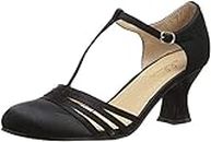 Ellie Shoes Women's 254-lucille, Black, 8 M US