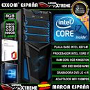 Ordenador Gaming Pc Intel Core i7 8GB DDR3 500GB SSD Wifi Sobremesa Windows 10