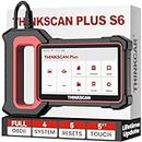 THINKCAR OBD2 Scanner, Thinkscan Plus S6 Scan Tool for ABS/SRS/Engine/Transmission Car Diagnostic Scanner, Code Reader with Oil/SAS/EPB/TPMS/Throttle Body Reset, AutoAuth for FCA SGW, Free Update