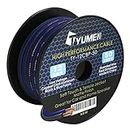 TYUMEN 50FT 12/2 Gauge Wire Power Ground Cable, 12 AWG Stranded Flexible Parallel Wire for Electrical Wire, Primary Automotive Wire, Battery Cable, Car Audio Speaker, 12 Volt Low Voltage Wiring