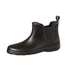 Totes Men s Cirrus Rubber Rain Ankle Boot, Black, 9 US