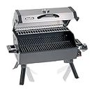 MARTIN Portable Propane BBQ Grill | Stainless Steel Charcoal Grill | Heat Control | BBQ Grill Perfect for Outdoor Cooking, Camping, Picnic | CSA Certified Outdoor Grill | Compact & Powerful|14,000 BTU