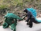 U/B Gozilla Toy Godzilla Action Figure Godzilla vs. Kong Toy,King of The Monsters, Best Gift for Boys Girls Purple & Blue