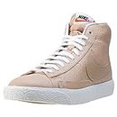 Nike Men's Blazer Mid PRM Linen/Wht-GumLightBrwn Basketball Shoes-10.5 UK/India (45.5 EU) (429988-202)