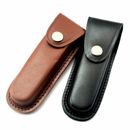Folding Knife Multi Tool Case Pouch 5" Cowhide Leather Sheath Pocket Hot Sell