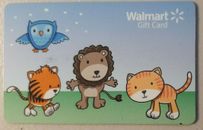 Wal Mart Cartoon Jungle Animals - Mint - (UU)