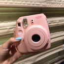 Urban Outfitters Cameras, Photo & Video | Fujifilm Instax Mini 8 Polaroid Camera + Case | Color: Pink/White | Size: Os