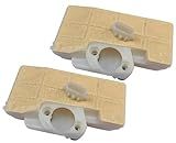 ZHIHUI (Pack of 2) Yellow Air Filter Replacement Part Fit for Stihl MS290 029 MS310 MS390 039 Chainsaws