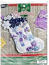 Bucilla Felt Applique Stocking Kit (18-Inch), 86703 Frosty Night