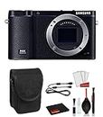 Samsung NX3300 Mirrorless Digital Camera Advanced Bundle - Case + Cleaning Kit + More