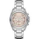 Michael Kors Women's Blair Quartz Watch with Stainless Steel Strap, Silver, 20 (Model: MK6761), Silver, 39 mm, Quartz Watch,Chronograph
