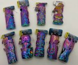 Smokezilla Lighter case [Rainbow] Fits Bic Style Lighters J6