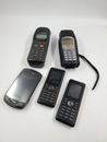 Lote de 5 teléfonos celulares Samsung, Kyocera, Qualcomm, Ericsson operador mixto sin probar