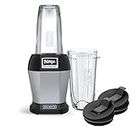 Ninja BL450C, Nutri Pro Personal Blender For Juices, Shakes & Smoothies, 18 and 24 Oz cups, Black/Silver, 900W (Canadian Version)