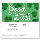 Amazon Pay eGift Card - Good Luck clovers