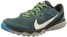 Nike Juniper, Men's Trail Shoe Uomo, Dark Teal Green/Light Silver-Black, 42 EU