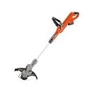 BLACK+DECKER 20V MAX 2-in-1 String Trimmer/Edger, 12-in with Automatic Line Feed & Power Drve Transmission (LST300-CA)
