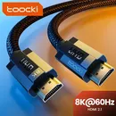 Toocki 8K HDMI-Compatible Cable For Xiaomi TV Box 48Gbps For PS5/4 Switch Ultra High Speed Certified