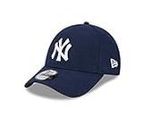 New Era New York Yankees MLB Wool Essential Navy 9Forty Adjustable Cap - One-Size
