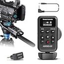 Wireless Camcorder LANC Remote Control for Sony and Canon with 2.5mm Jack or Remote Jack, Video Zoom, Focus, IRIS and Recording Wireless Remote Controller for Canon Vixia HF G40, G50, G70, G60, XA11